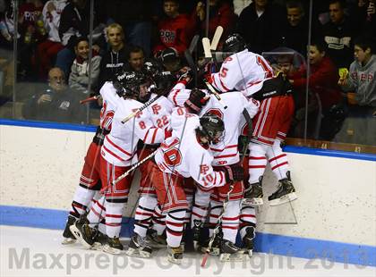 Thumbnail 2 in Notre Dame vs. Fairfield Prep (CIAC Division I Final) photogallery.