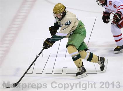 Thumbnail 2 in Notre Dame vs. Fairfield Prep (CIAC Division I Final) photogallery.