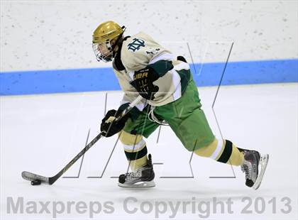Thumbnail 2 in Notre Dame vs. Fairfield Prep (CIAC Division I Final) photogallery.