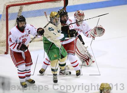 Thumbnail 2 in Notre Dame vs. Fairfield Prep (CIAC Division I Final) photogallery.