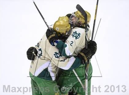 Thumbnail 2 in Notre Dame vs. Fairfield Prep (CIAC Division I Final) photogallery.