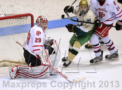 Thumbnail 1 in Notre Dame vs. Fairfield Prep (CIAC Division I Final) photogallery.