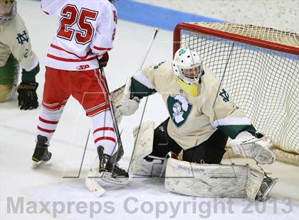 Thumbnail 2 in Notre Dame vs. Fairfield Prep (CIAC Division I Final) photogallery.