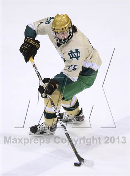 Thumbnail 2 in Notre Dame vs. Fairfield Prep (CIAC Division I Final) photogallery.
