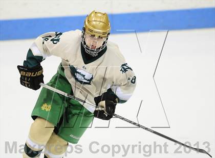 Thumbnail 2 in Notre Dame vs. Fairfield Prep (CIAC Division I Final) photogallery.