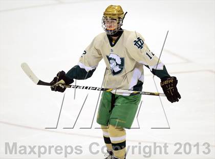 Thumbnail 3 in Notre Dame vs. Fairfield Prep (CIAC Division I Final) photogallery.