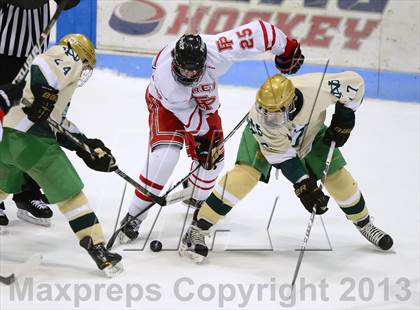 Thumbnail 2 in Notre Dame vs. Fairfield Prep (CIAC Division I Final) photogallery.