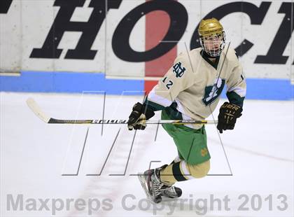 Thumbnail 2 in Notre Dame vs. Fairfield Prep (CIAC Division I Final) photogallery.