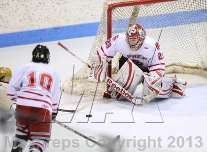 Thumbnail 3 in Notre Dame vs. Fairfield Prep (CIAC Division I Final) photogallery.