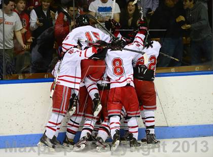 Thumbnail 3 in Notre Dame vs. Fairfield Prep (CIAC Division I Final) photogallery.
