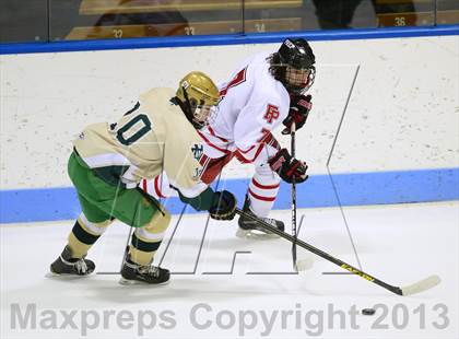 Thumbnail 1 in Notre Dame vs. Fairfield Prep (CIAC Division I Final) photogallery.