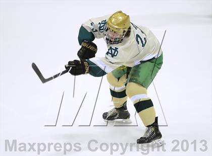 Thumbnail 2 in Notre Dame vs. Fairfield Prep (CIAC Division I Final) photogallery.