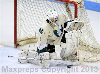 Thumbnail 3 in Notre Dame vs. Fairfield Prep (CIAC Division I Final) photogallery.