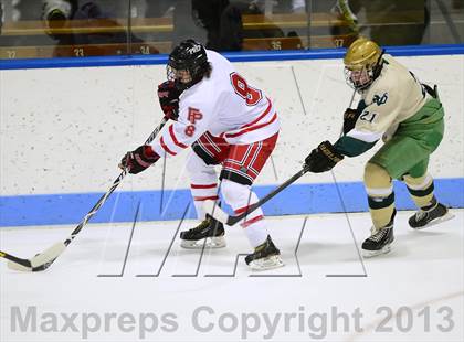 Thumbnail 3 in Notre Dame vs. Fairfield Prep (CIAC Division I Final) photogallery.