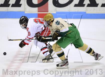 Thumbnail 2 in Notre Dame vs. Fairfield Prep (CIAC Division I Final) photogallery.