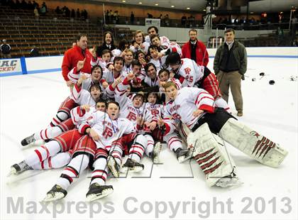 Thumbnail 1 in Notre Dame vs. Fairfield Prep (CIAC Division I Final) photogallery.