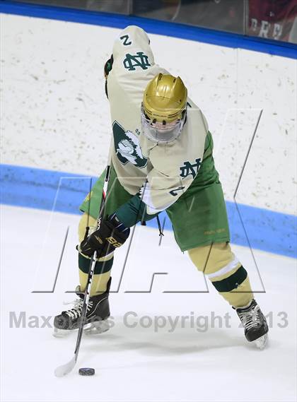 Thumbnail 2 in Notre Dame vs. Fairfield Prep (CIAC Division I Final) photogallery.