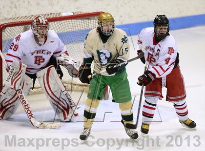 Thumbnail 2 in Notre Dame vs. Fairfield Prep (CIAC Division I Final) photogallery.