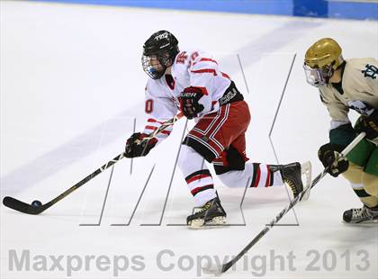 Thumbnail 2 in Notre Dame vs. Fairfield Prep (CIAC Division I Final) photogallery.