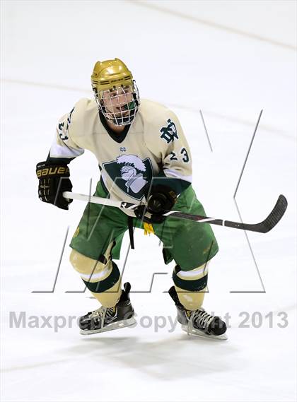 Thumbnail 3 in Notre Dame vs. Fairfield Prep (CIAC Division I Final) photogallery.
