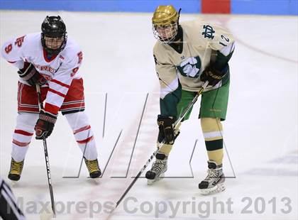 Thumbnail 1 in Notre Dame vs. Fairfield Prep (CIAC Division I Final) photogallery.