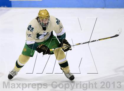Thumbnail 2 in Notre Dame vs. Fairfield Prep (CIAC Division I Final) photogallery.