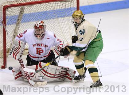 Thumbnail 3 in Notre Dame vs. Fairfield Prep (CIAC Division I Final) photogallery.