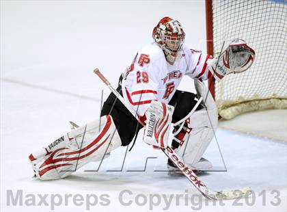Thumbnail 3 in Notre Dame vs. Fairfield Prep (CIAC Division I Final) photogallery.