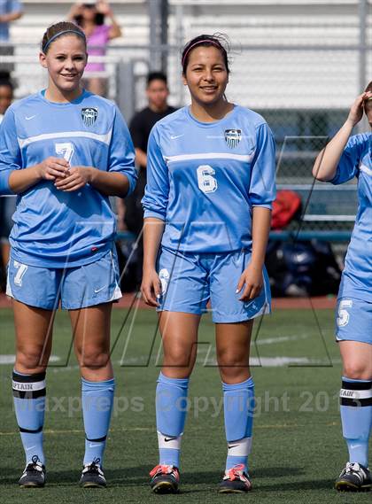 Thumbnail 3 in Quartz Hill vs. Downey (CIF SoCal Regional D4 Final) photogallery.
