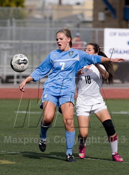Thumbnail 1 in Quartz Hill vs. Downey (CIF SoCal Regional D4 Final) photogallery.