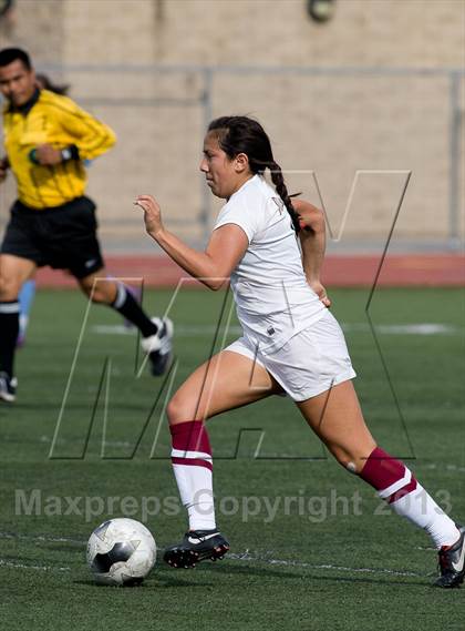 Thumbnail 3 in Quartz Hill vs. Downey (CIF SoCal Regional D4 Final) photogallery.