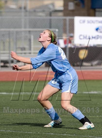 Thumbnail 3 in Quartz Hill vs. Downey (CIF SoCal Regional D4 Final) photogallery.