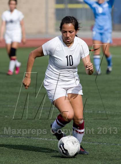 Thumbnail 2 in Quartz Hill vs. Downey (CIF SoCal Regional D4 Final) photogallery.