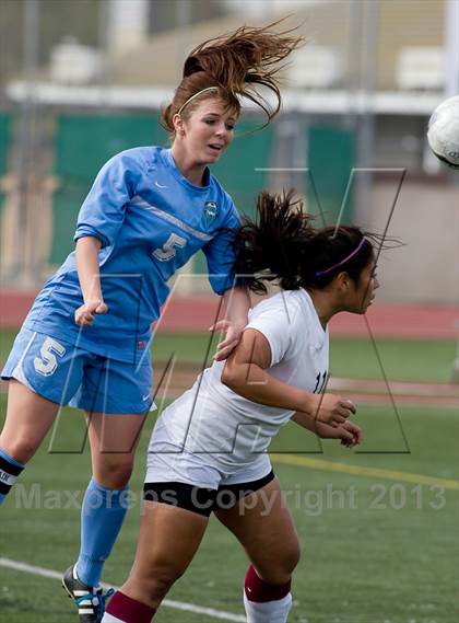 Thumbnail 3 in Quartz Hill vs. Downey (CIF SoCal Regional D4 Final) photogallery.
