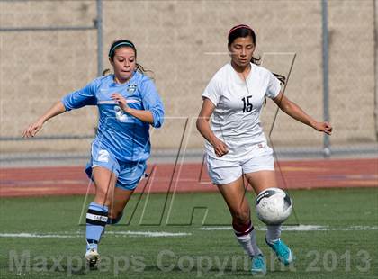 Thumbnail 2 in Quartz Hill vs. Downey (CIF SoCal Regional D4 Final) photogallery.