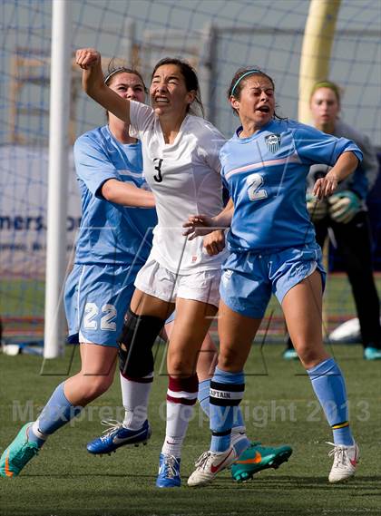 Thumbnail 2 in Quartz Hill vs. Downey (CIF SoCal Regional D4 Final) photogallery.