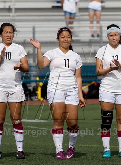 Thumbnail 1 in Quartz Hill vs. Downey (CIF SoCal Regional D4 Final) photogallery.