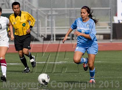 Thumbnail 3 in Quartz Hill vs. Downey (CIF SoCal Regional D4 Final) photogallery.