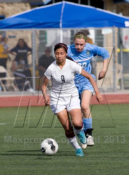 Thumbnail 3 in Quartz Hill vs. Downey (CIF SoCal Regional D4 Final) photogallery.