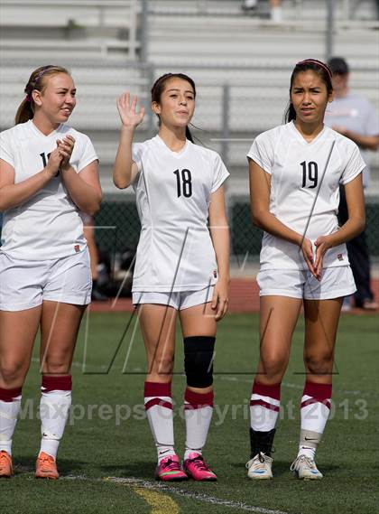 Thumbnail 3 in Quartz Hill vs. Downey (CIF SoCal Regional D4 Final) photogallery.