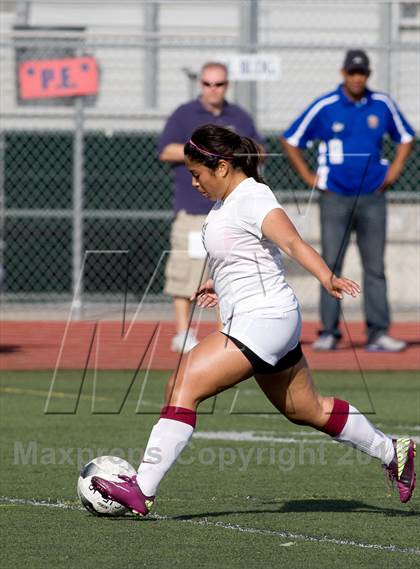 Thumbnail 2 in Quartz Hill vs. Downey (CIF SoCal Regional D4 Final) photogallery.