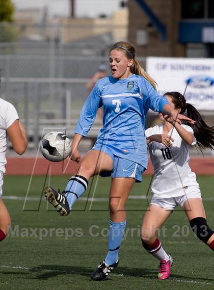 Thumbnail 2 in Quartz Hill vs. Downey (CIF SoCal Regional D4 Final) photogallery.