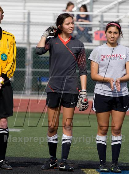 Thumbnail 3 in Quartz Hill vs. Downey (CIF SoCal Regional D4 Final) photogallery.