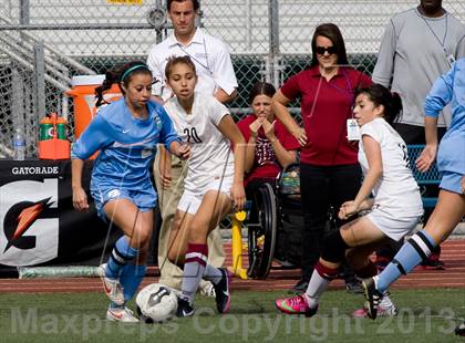 Thumbnail 2 in Quartz Hill vs. Downey (CIF SoCal Regional D4 Final) photogallery.