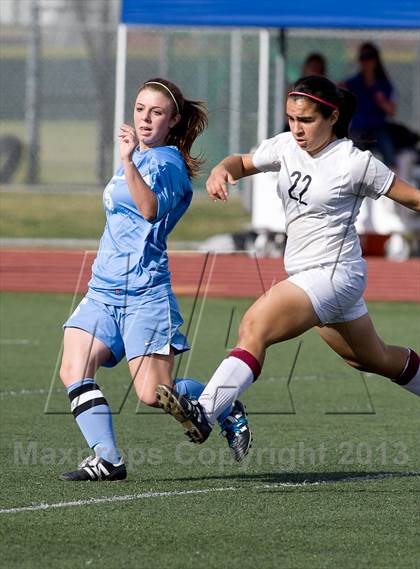 Thumbnail 2 in Quartz Hill vs. Downey (CIF SoCal Regional D4 Final) photogallery.