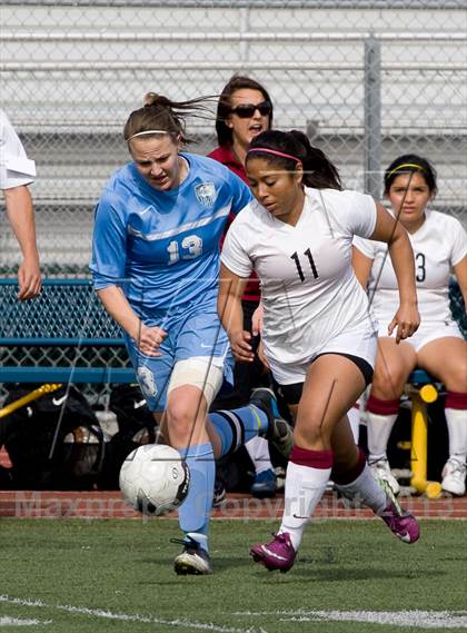 Thumbnail 2 in Quartz Hill vs. Downey (CIF SoCal Regional D4 Final) photogallery.
