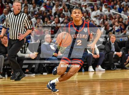 Thumbnail 3 in Ben Davis v Kokomo (IHSAA 4A Final) photogallery.