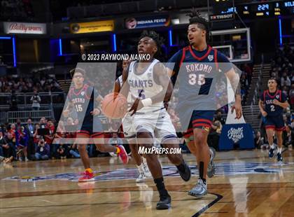 Thumbnail 3 in Ben Davis v Kokomo (IHSAA 4A Final) photogallery.
