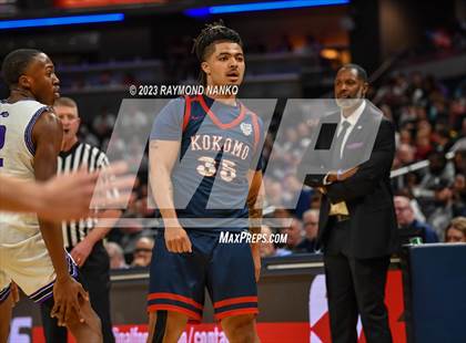 Thumbnail 1 in Ben Davis v Kokomo (IHSAA 4A Final) photogallery.