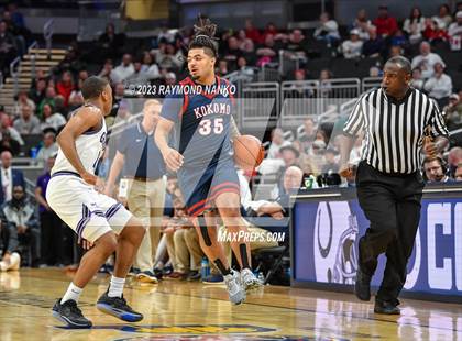 Thumbnail 1 in Ben Davis v Kokomo (IHSAA 4A Final) photogallery.